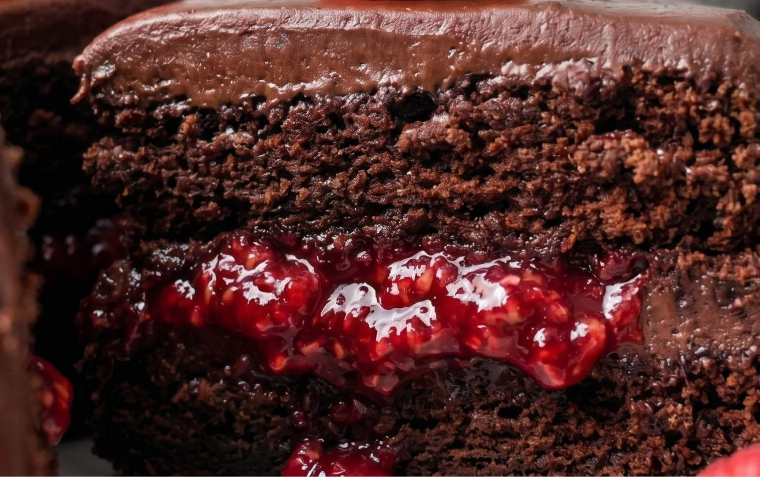 Chocolate Raspberry Cake