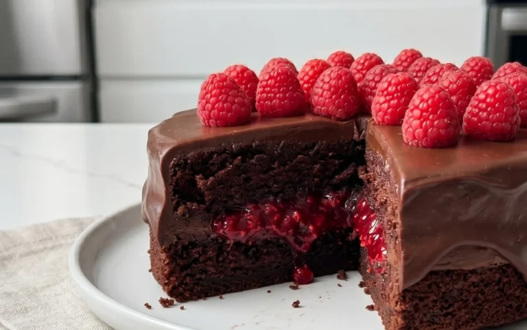 Chocolate Raspberry Cake