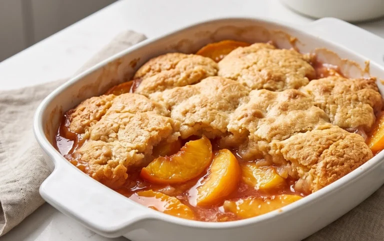 Fresh Peach Cobbler