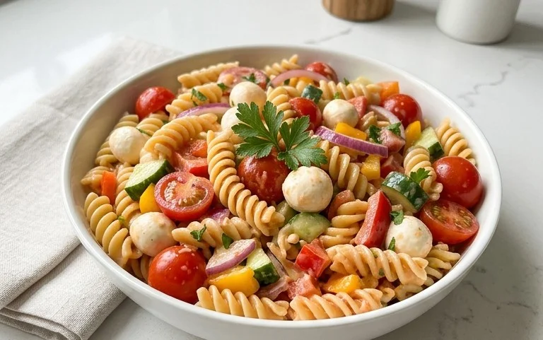French Dressing Pasta Salad
