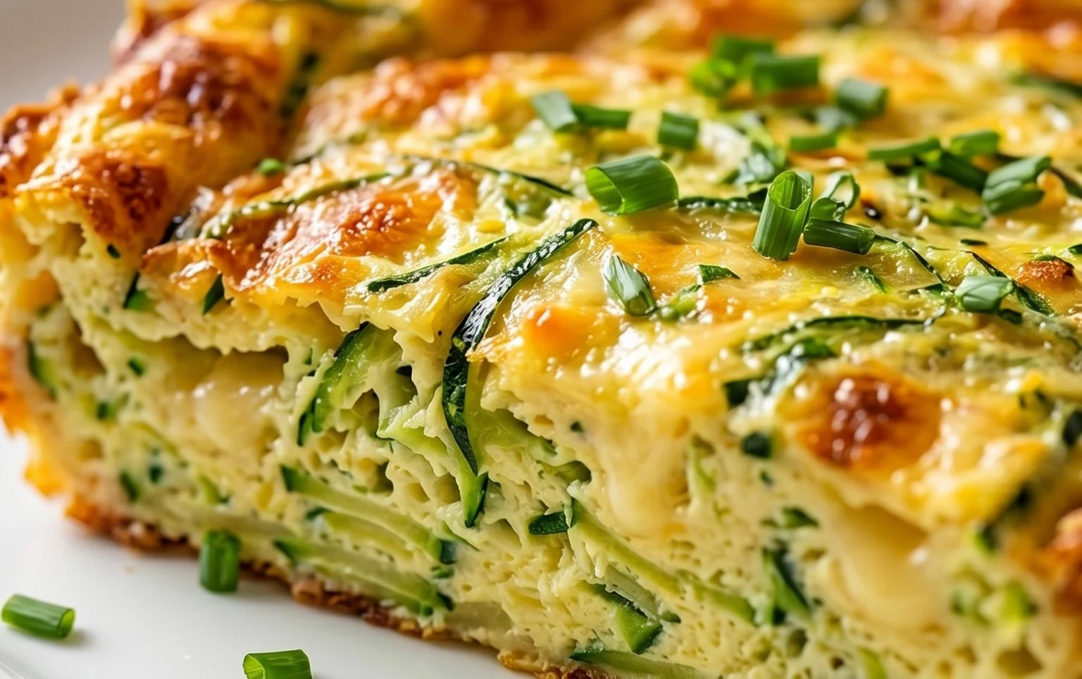 Crustless Zucchini Quiche Recipe