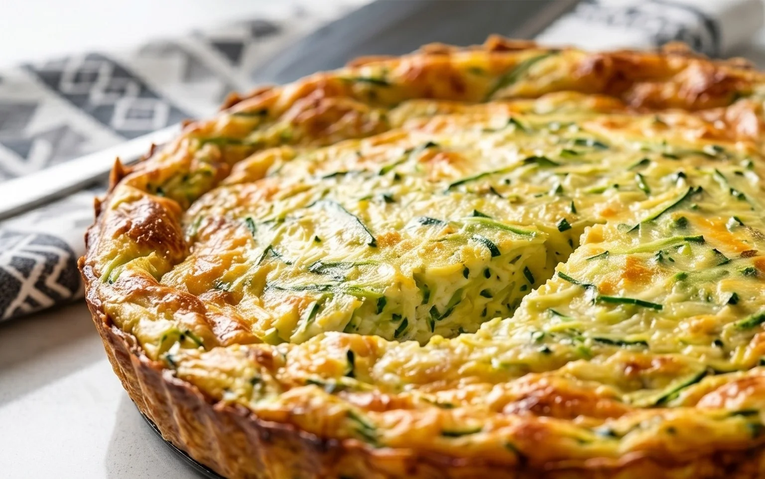 Crustless Zucchini Quiche Recipe
