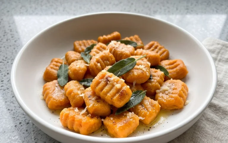 Sweet Potato Gnocchi