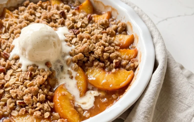 Peach Crisp