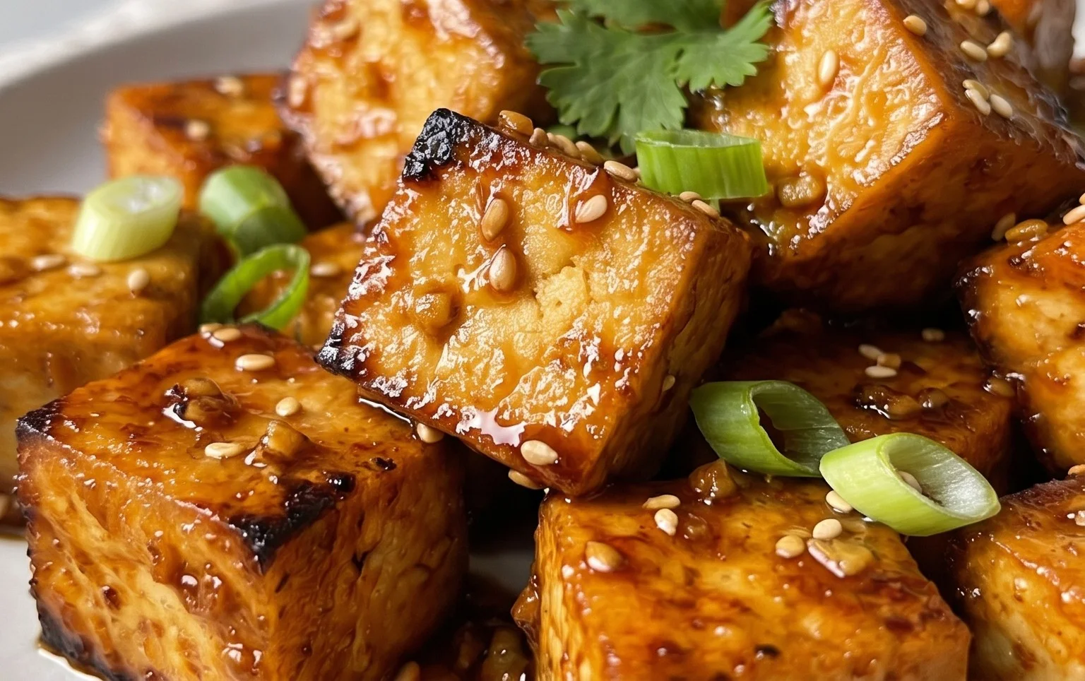 Honey Garlic Tofu