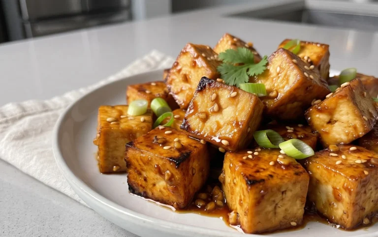Honey Garlic Tofu