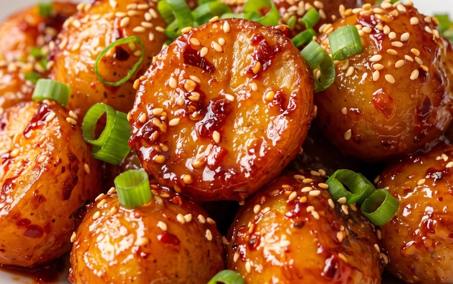 Crispy Honey Chilli Potatoes