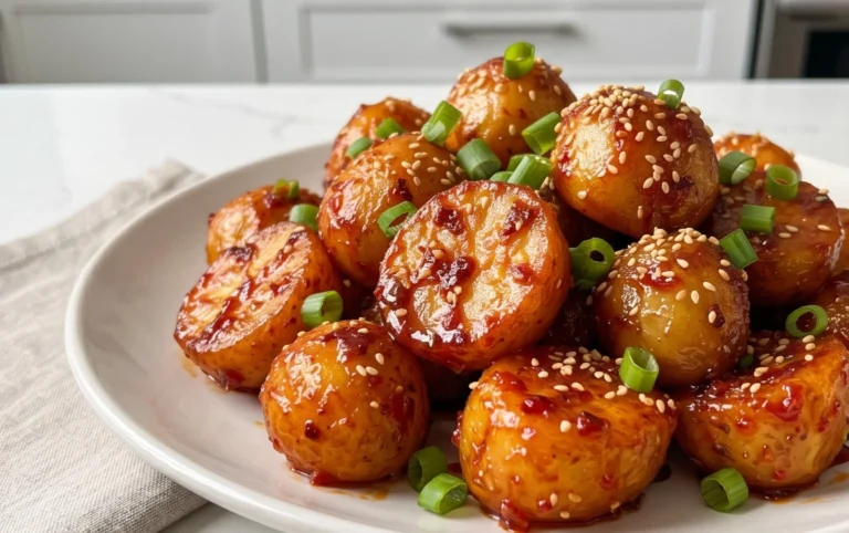 Crispy Honey Chilli Potatoes