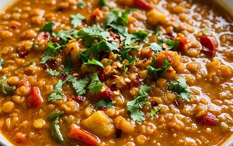 Spicy Red Lentil Curry