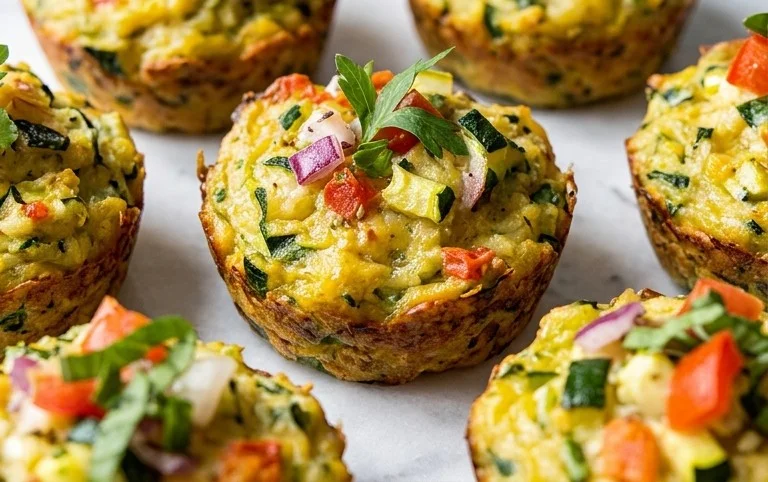 Zucchini Garlic Bites