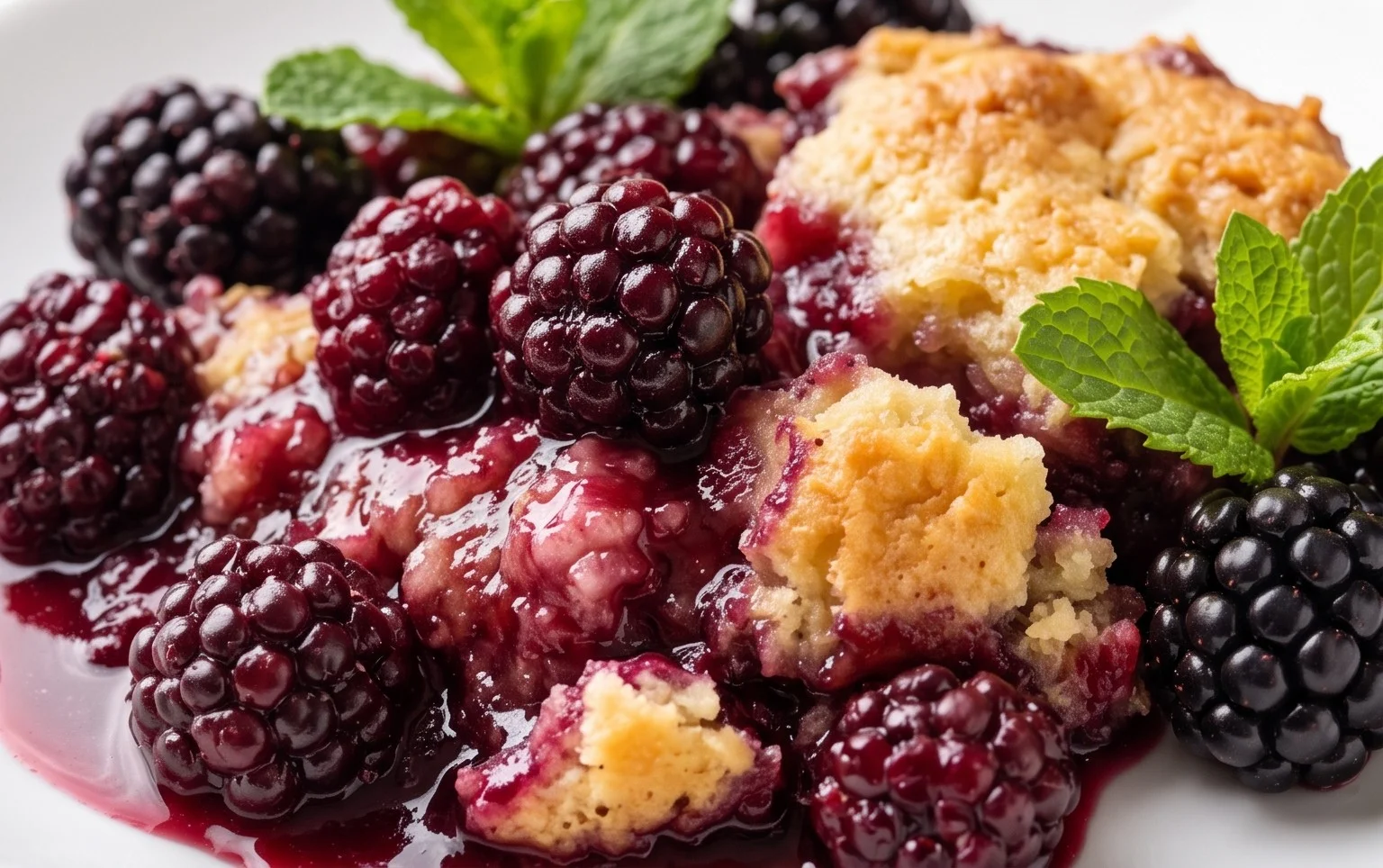 The Pioneer Women's Blackberry Cobbler