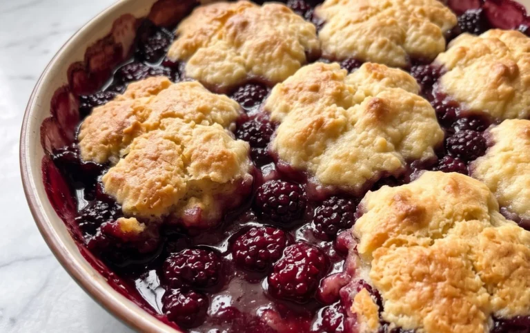 The Pioneer Women's Blackberry Cobbler