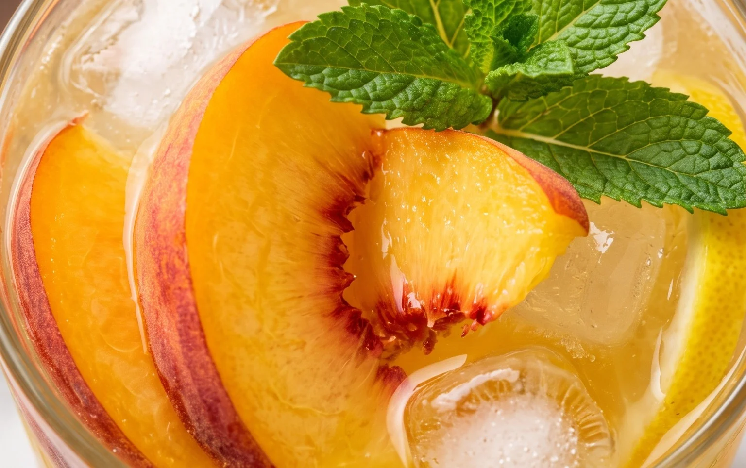 Refreshing Peach Lemonade