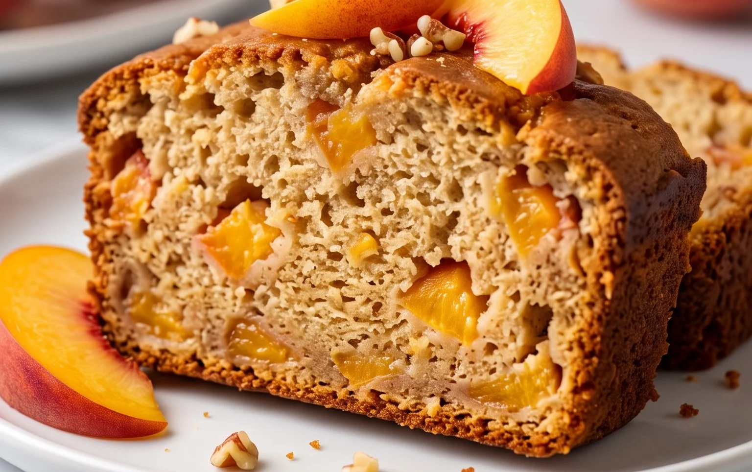 Southern Peach Bread