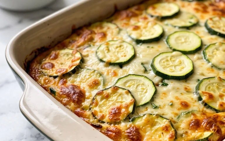 Baked Zucchini and Cheese