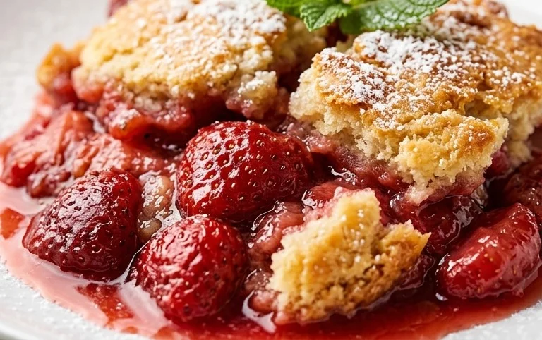 Strawberry Cobbler