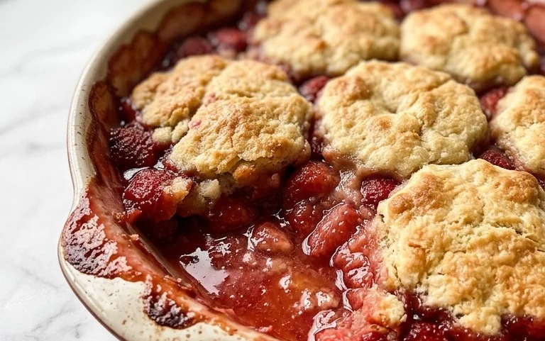 Strawberry Cobbler