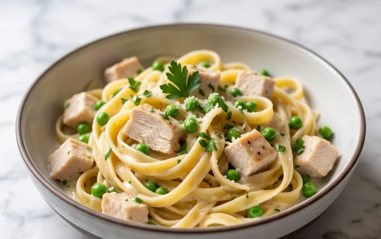 Low Calorie Chicken Alfredo
