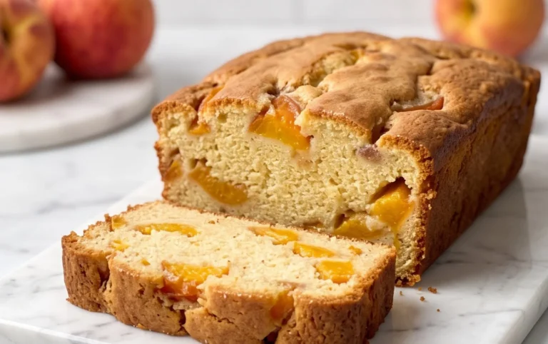 Peach Cobbler Pound Cake