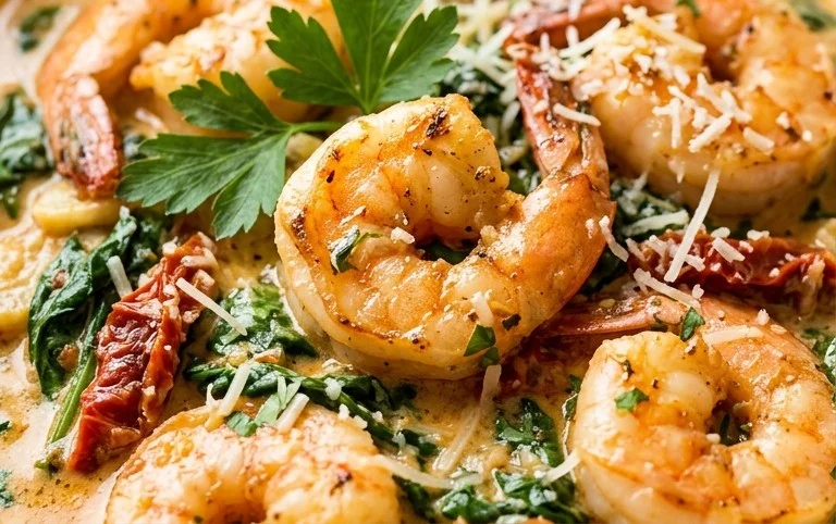 Tuscan Shrimp (One-Pan, 30-Minute Dinner)