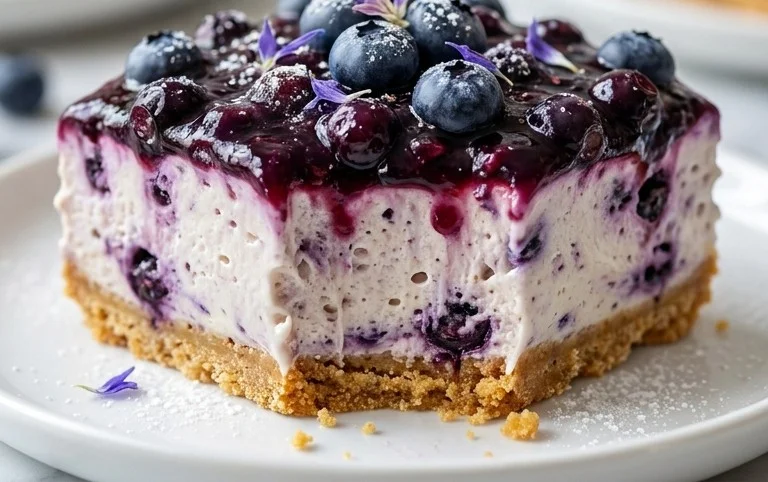 No-Bake Blueberry Yum Yum