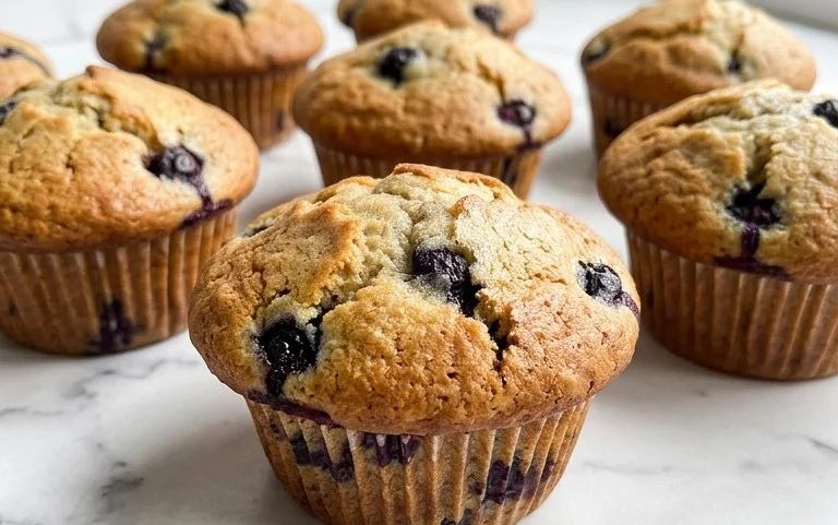 Homemade Blueberry Muffins