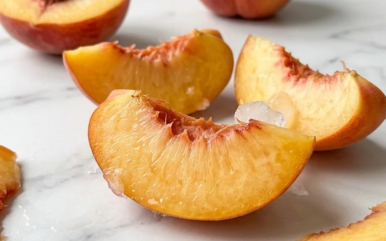 Freezing Peaches, How to Easily Freeze Peaches