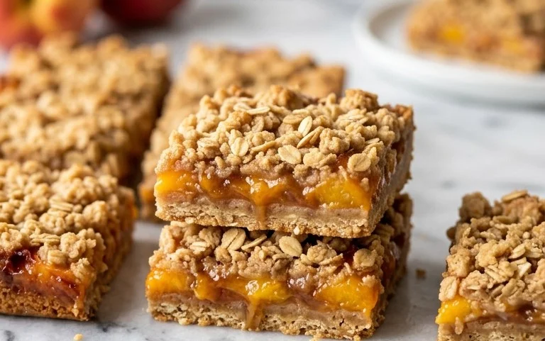 Fresh Peach Crum extractb Bars