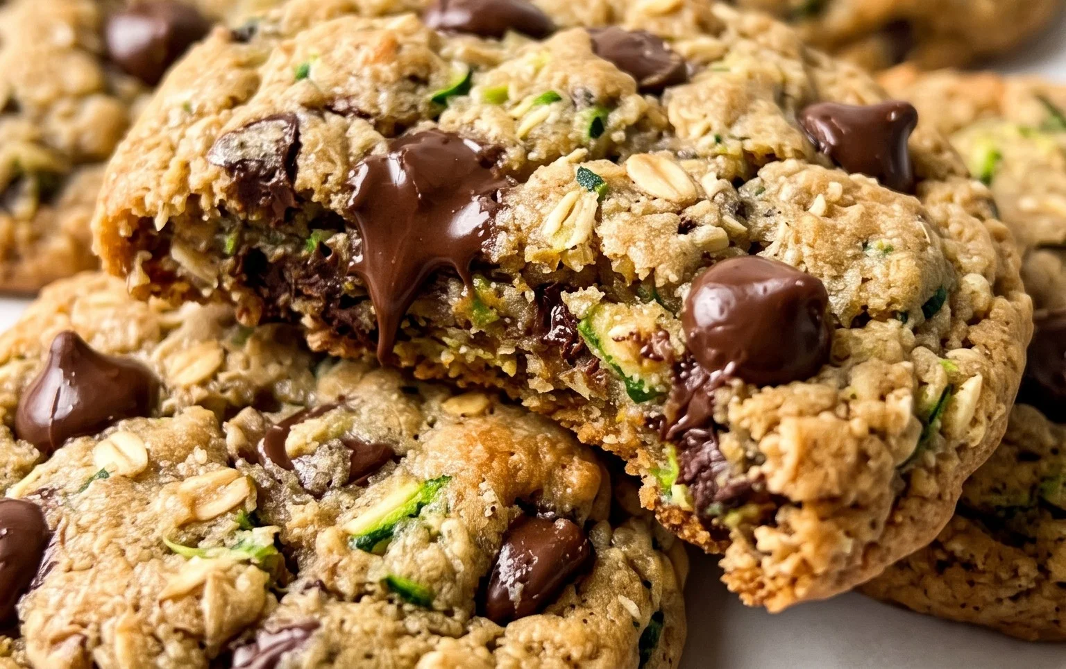 Zucchini Chocolate Chip Cookies