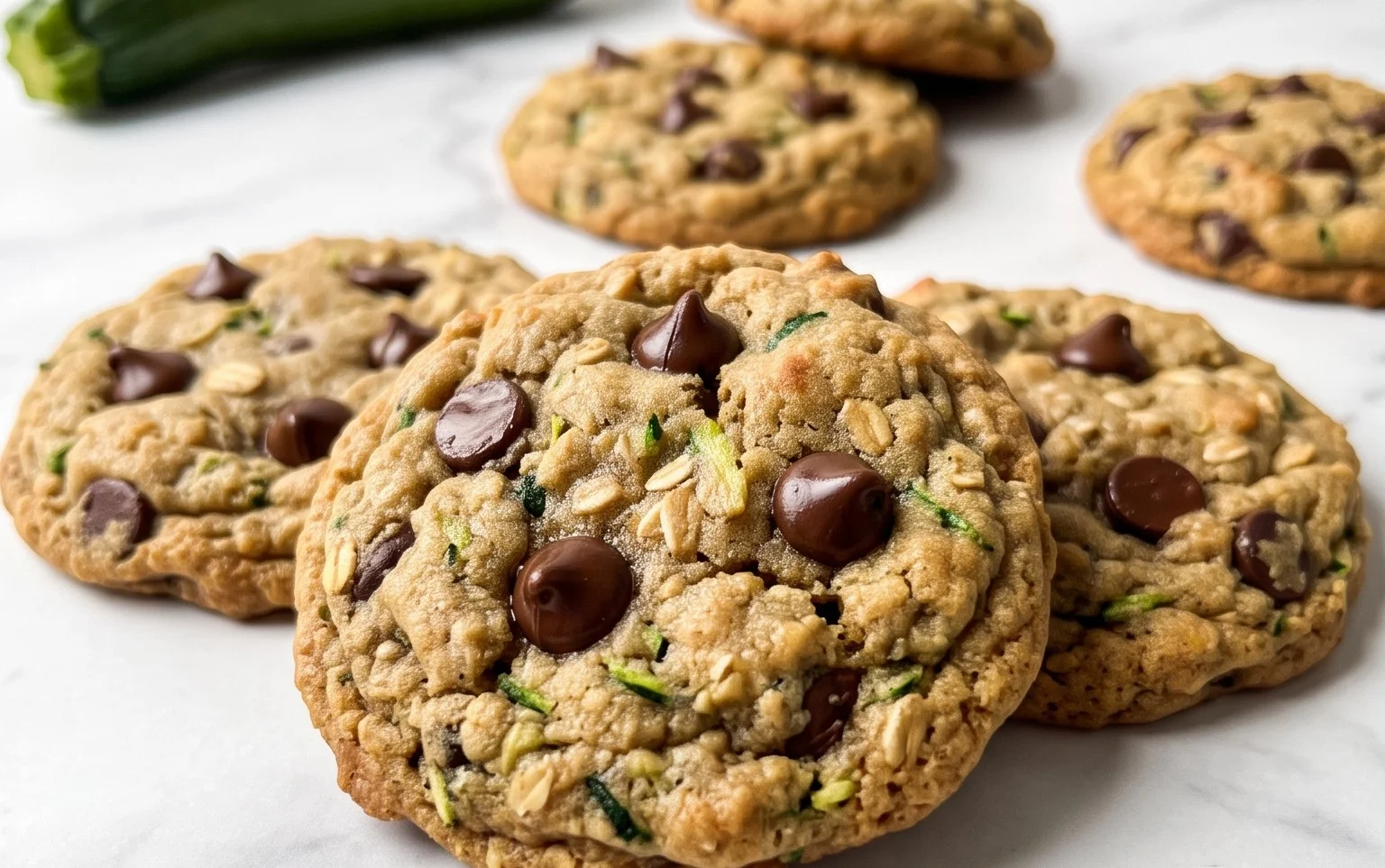 Zucchini Chocolate Chip Cookies