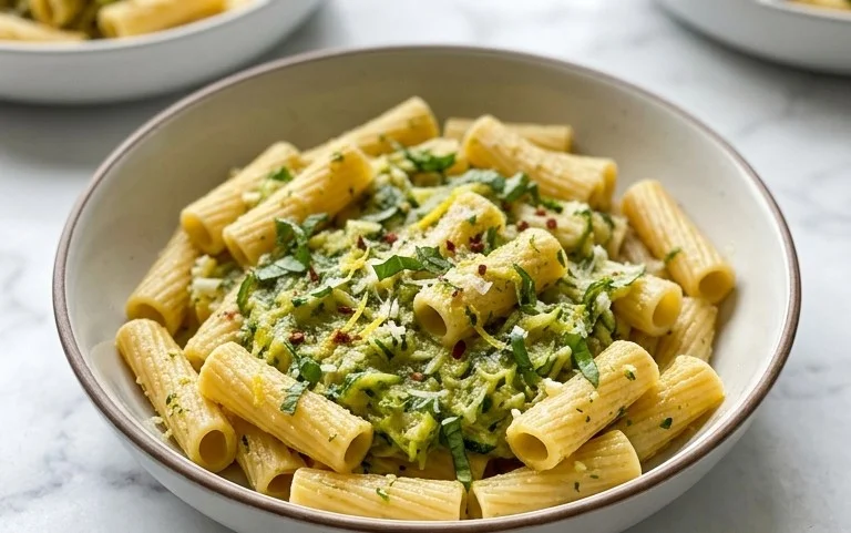 Simple Fresh Zucchini Pasta Sauce