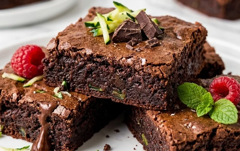 Chocolate Zucchini Brownies Recipe