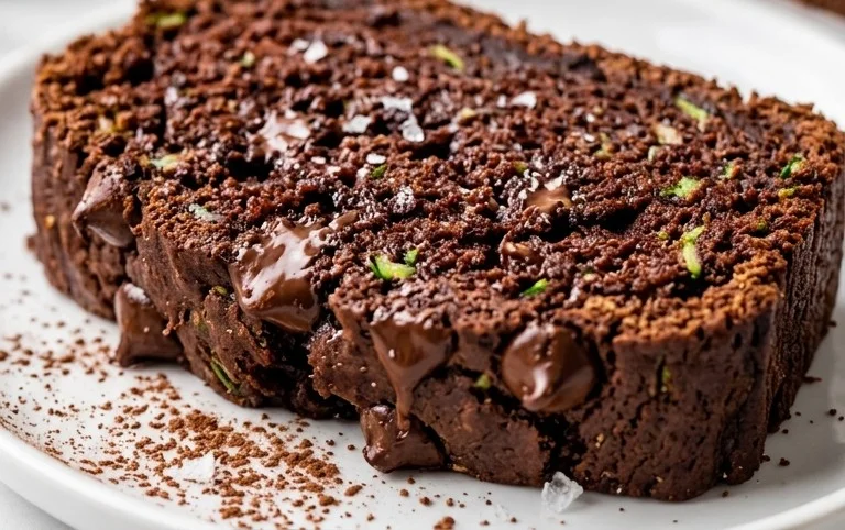 Double Dark Chocolate Zucchini Bread