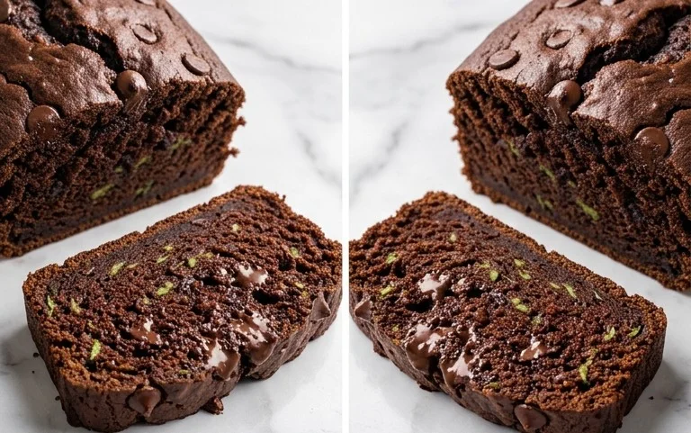 Double Dark Chocolate Zucchini Bread