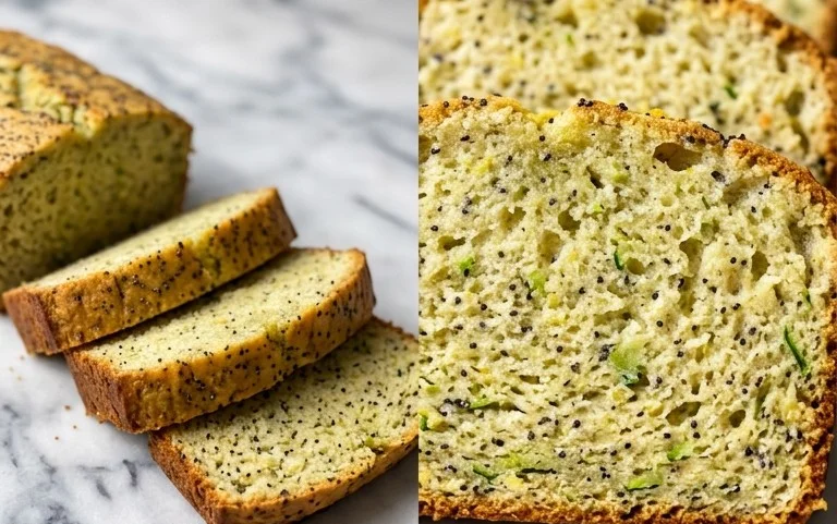 Easy Lemon Poppy Seed Zucchini Bread