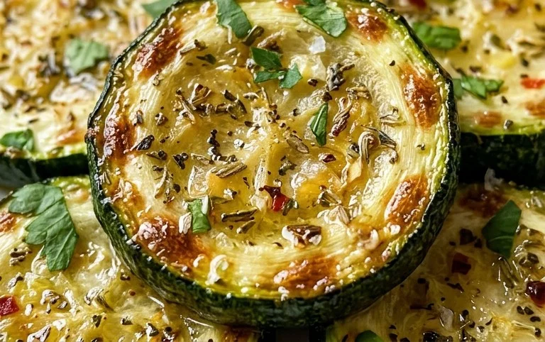 Simple Herb-Infused Roasted Zucchini Recipe