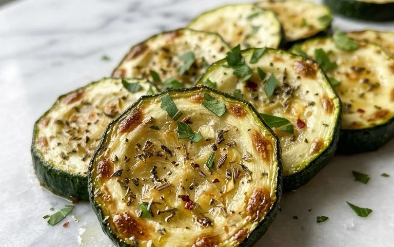 Simple Herb-Infused Roasted Zucchini Recipe