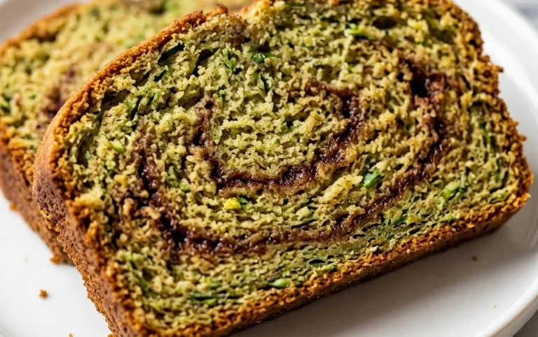 Moist and Delicious Cinnamon Swirl Zucchini Bread