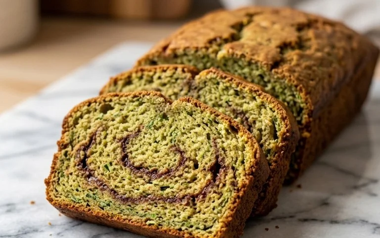 Moist and Delicious Cinnamon Swirl Zucchini Bread
