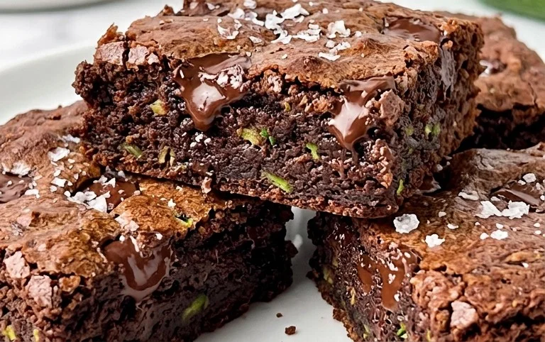 Zucchini Brownies (gluten-free, dairy-free options)