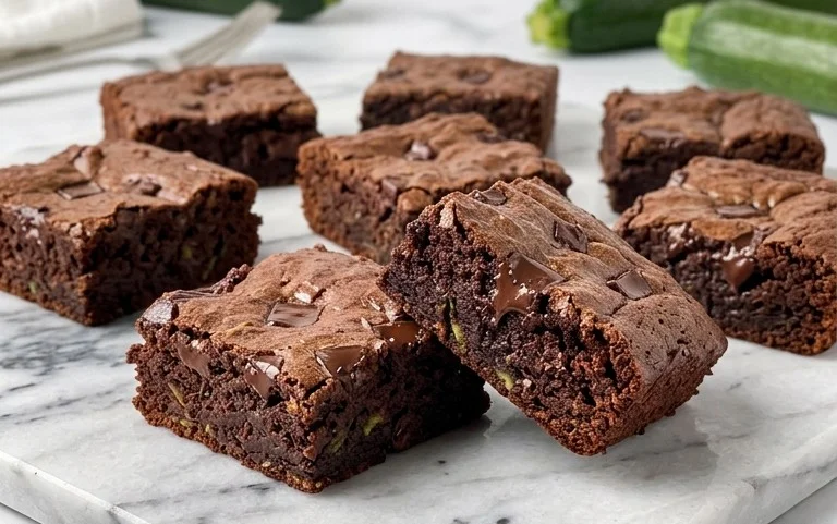 Zucchini Brownies (gluten-free, dairy-free options)