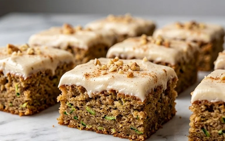 The Best Zucchini Bars