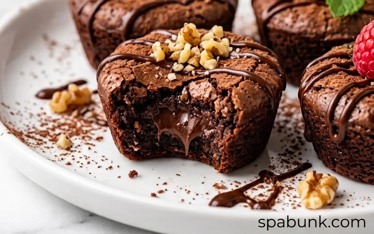 Chocolate Black Bean Brownie Bites