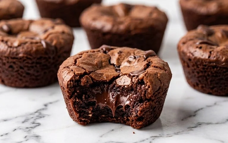 Chocolate Black Bean Brownie Bites