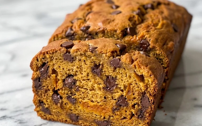 Pumpkin Chip Banana Bread