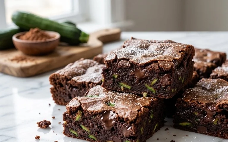 Best Chocolate Zucchini Brownies Recipe