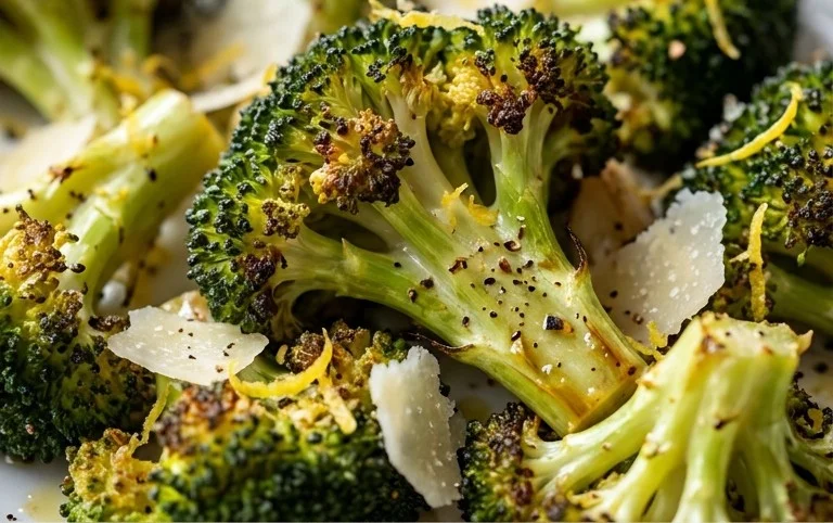Oven Roasted Broccoli (Baked Broccoli)