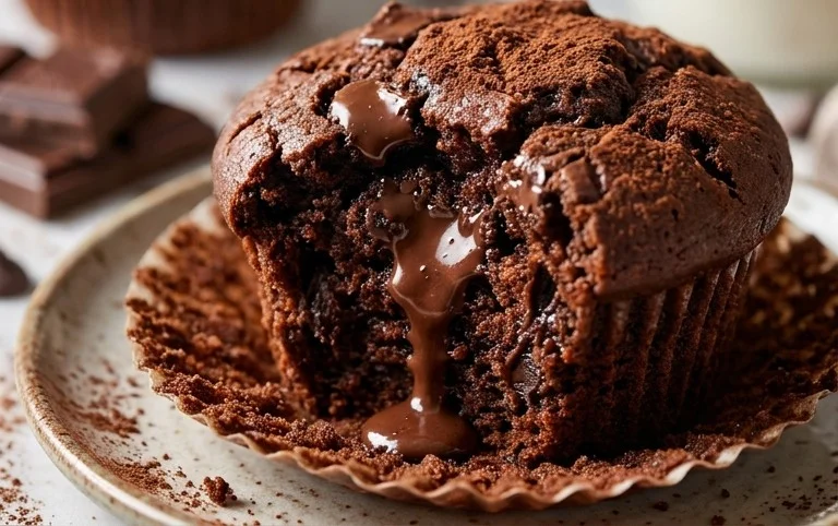 Double Chocolate Muffins
