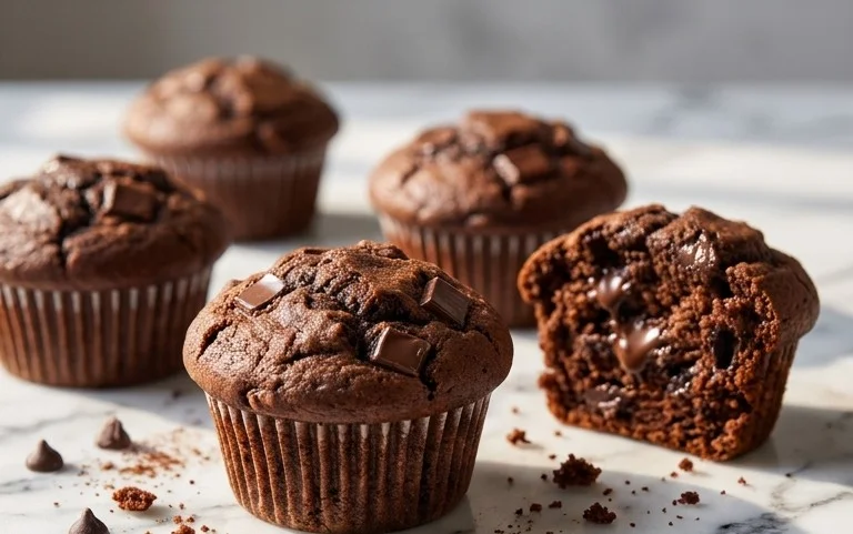Double Chocolate Muffins