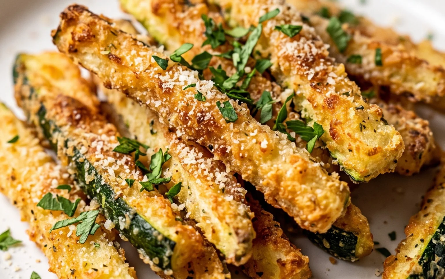 Baked Parmesan Zucchini Fries